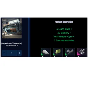 Expedition②lv3 material