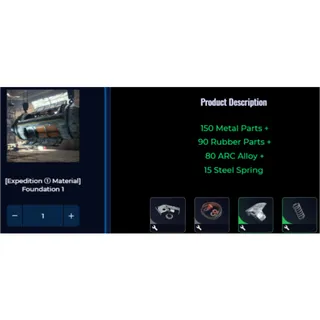 Expedition①lv1 material