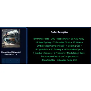 Expedition②lv1-4material