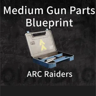 Medium gun parts blue