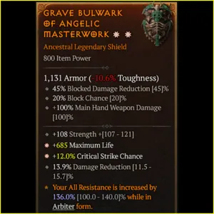 2⭐paladin end game items