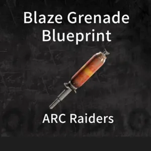 Blaze grenade blueprint
