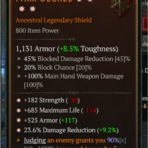 4⭐ paladin end game gear