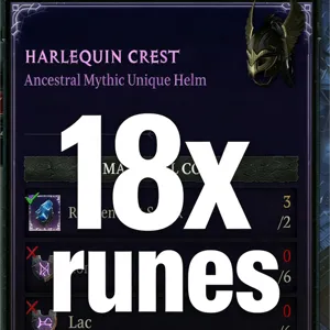 Harlequin 18× runes
