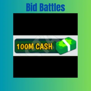 BID BATTLES | 100M CASH