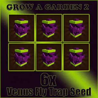 Venus Fly Trap 6x✅ - Grow A Garden 2