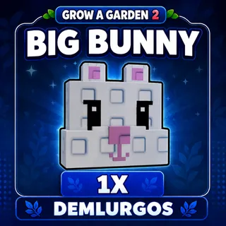 Big Bunny Grow a garden 2