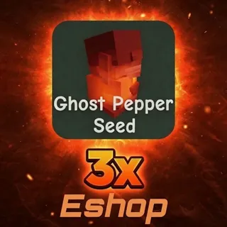 Ghost pepper seed 3x-Grow a garden 2