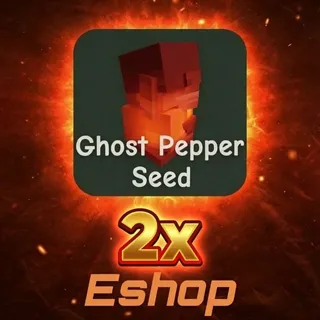 Ghost pepper seed 2x-Grow a garden 2