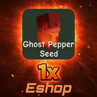 Ghost pepper seed 1x-Grow a garden 2