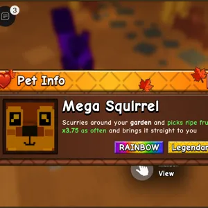 mega rainbow squirrel