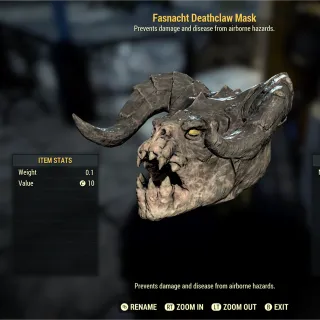 Apparel | Fasnacht Deathclaw Mask