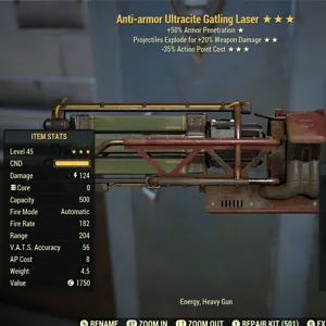 AAE25 Ult Gatling Laser
