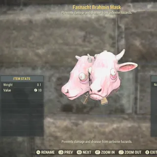 Apparel | Fasnacht Brahmin Mask