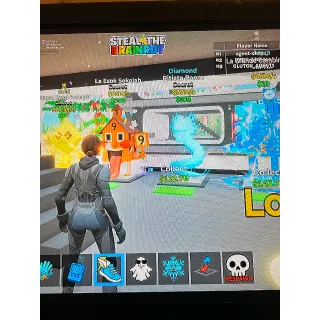 Fortnite steal the brainrot bundle