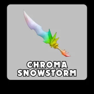 MM2 Chroma snowstorm