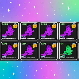 Admin Beach Pineapples!