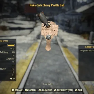 Nuka Cherry Paddle Ball
