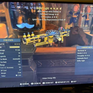 Night Light Tesla Rifle