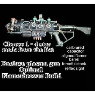 Enclave Plasma flamer Gun