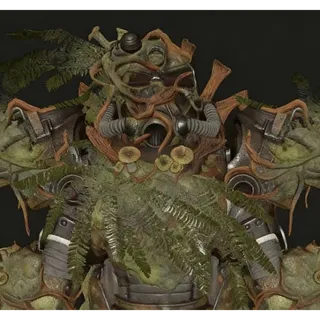 only pc 6/6 Unyielding Strangler Heart power armor set・Jet Pack Helm Reading Instructions