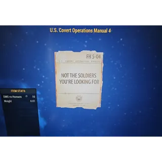 100*U.S. Covert Operations Manual 4