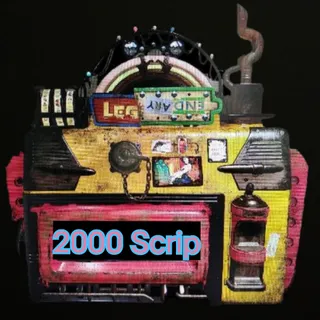 2000 scrip (Read the description)