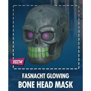 glowing Bone head 