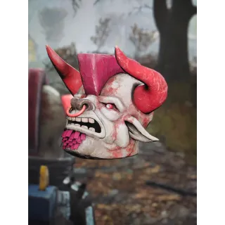 GLOWING MINOTAUR MASK