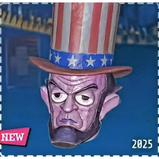 glowing Abe  