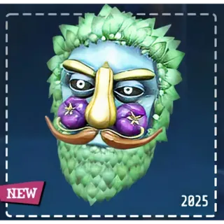 Glowing veggie man mask