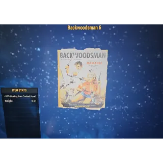 100*backwoodsman 6