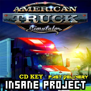 American Truck Simulator Gold Edition (PC/Steam) 🅸🅽🆂🅰🅽🅴 - 𝐹𝑢𝑙𝑙 𝐺𝑎𝑚𝑒