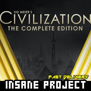 Sid Meier's Civilization V 5 - Complete (PC/Steam) 𝐝𝐢𝐠𝐢𝐭𝐚𝐥 𝐜𝐨𝐝𝐞 / 🅸🅽🆂🅰🅽🅴 - 𝐹𝑢𝑙𝑙 𝐺𝑎𝑚𝑒
