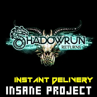 Shadowrun Returns (PC/Steam) 𝐝𝐢𝐠𝐢𝐭𝐚𝐥 𝐜𝐨𝐝𝐞 / 🅸🅽🆂🅰🅽🅴 - 𝐹𝑢𝑙𝑙 𝐺𝑎𝑚𝑒