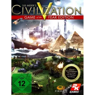 Civilization V Game of the Year Edition (PC/Steam) 𝐝𝐢𝐠𝐢𝐭𝐚𝐥 𝐜𝐨𝐝𝐞 / 🅸🅽🆂🅰🅽🅴 𝐨𝐟𝐟𝐞𝐫!