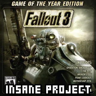 Fallout 3 - Game Of The Year Edition (PC/Steam) 𝐝𝐢𝐠𝐢𝐭𝐚𝐥 𝐜𝐨𝐝𝐞 / 🅸🅽🆂🅰🅽🅴 - 𝐹𝑢𝑙𝑙 𝐺𝑎𝑚𝑒