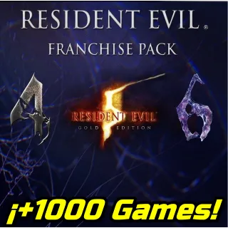 Resident Evil 4/5/6 complete Pack