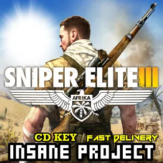 Sniper Elite 3 (PC/Steam) 𝐝𝐢𝐠𝐢𝐭𝐚𝐥 𝐜𝐨𝐝𝐞 / 🅸🅽🆂🅰🅽🅴 𝐨𝐟𝐟𝐞𝐫! - 𝐹𝑢𝑙𝑙 𝐺𝑎𝑚𝑒