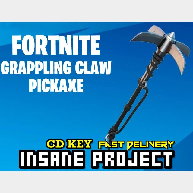 Fortnite Catwoman's Grappling Claw Pickaxe DLC Epic Games Epic Games