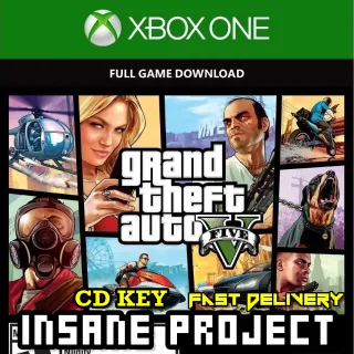 Grand Theft Auto V Xbox One Key Global [GTA V] [ GTA 5]