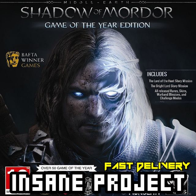 Middle earth shadow of mordor game of the year edition что входит