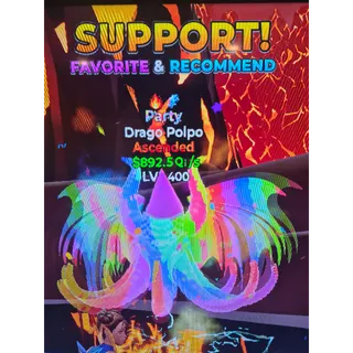 Drago pulpo party with two mutation