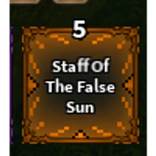 Staff Of The False Sun | The Veil