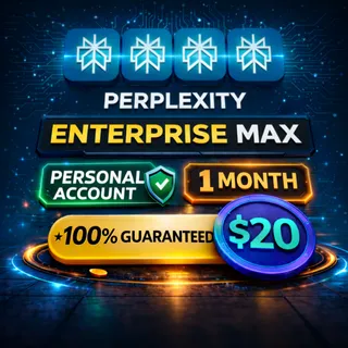 Perplexity Enterprise MAX 1 Month Subscription