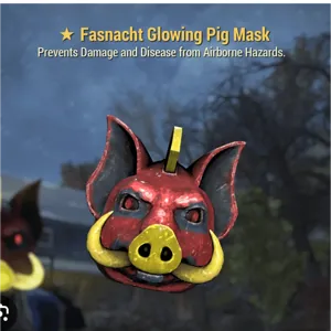 glowing pig