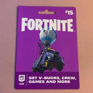 Fortnite Gift card ($15)
