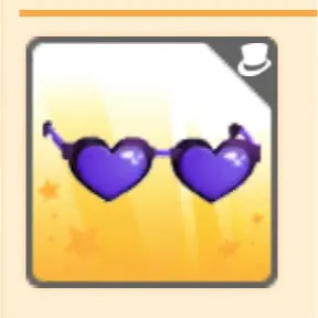 Purple Heart glasses 10x