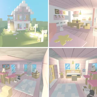 House 166 | Cute Custom Minecraft Grind Home | adopt me