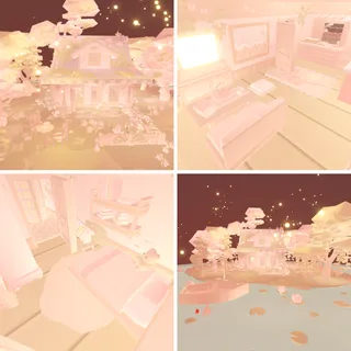 House 108 | Tiny Pink Detailed Home | adopt me